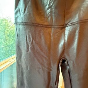 Spanx faux leather leggings